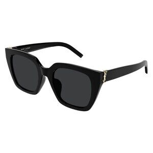 New SAINT LAURENT Black Cat Eye SL M143 001 Sunglasses Women